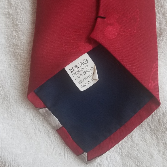 Basketball Themed Necktie / Suit Tie (small Mickey Mouse Pattern) - Picture 7 of 13